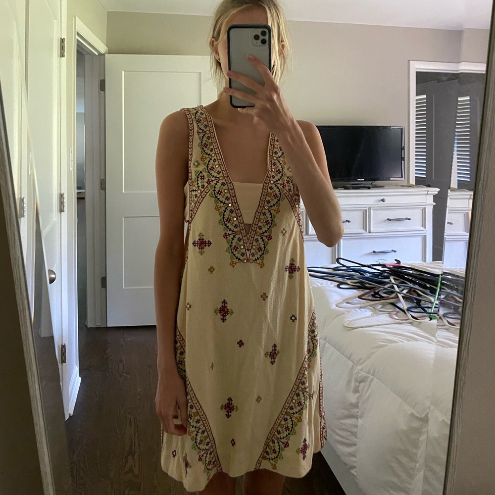 patterned dress